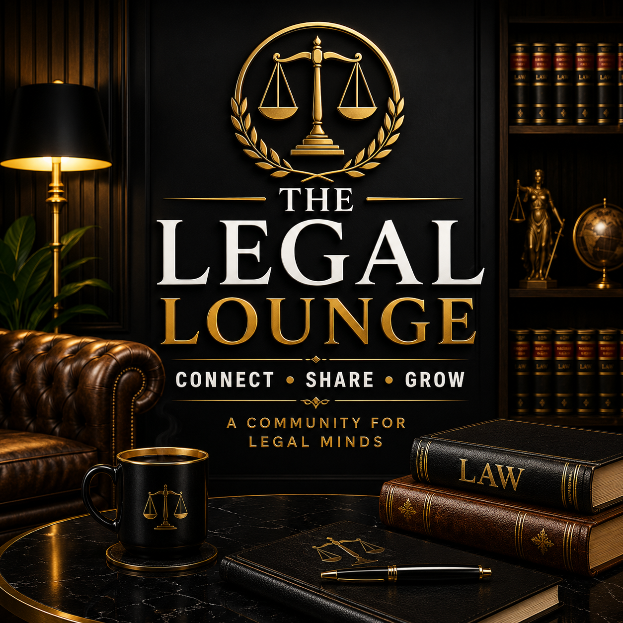 The Legal Lounge circle cover